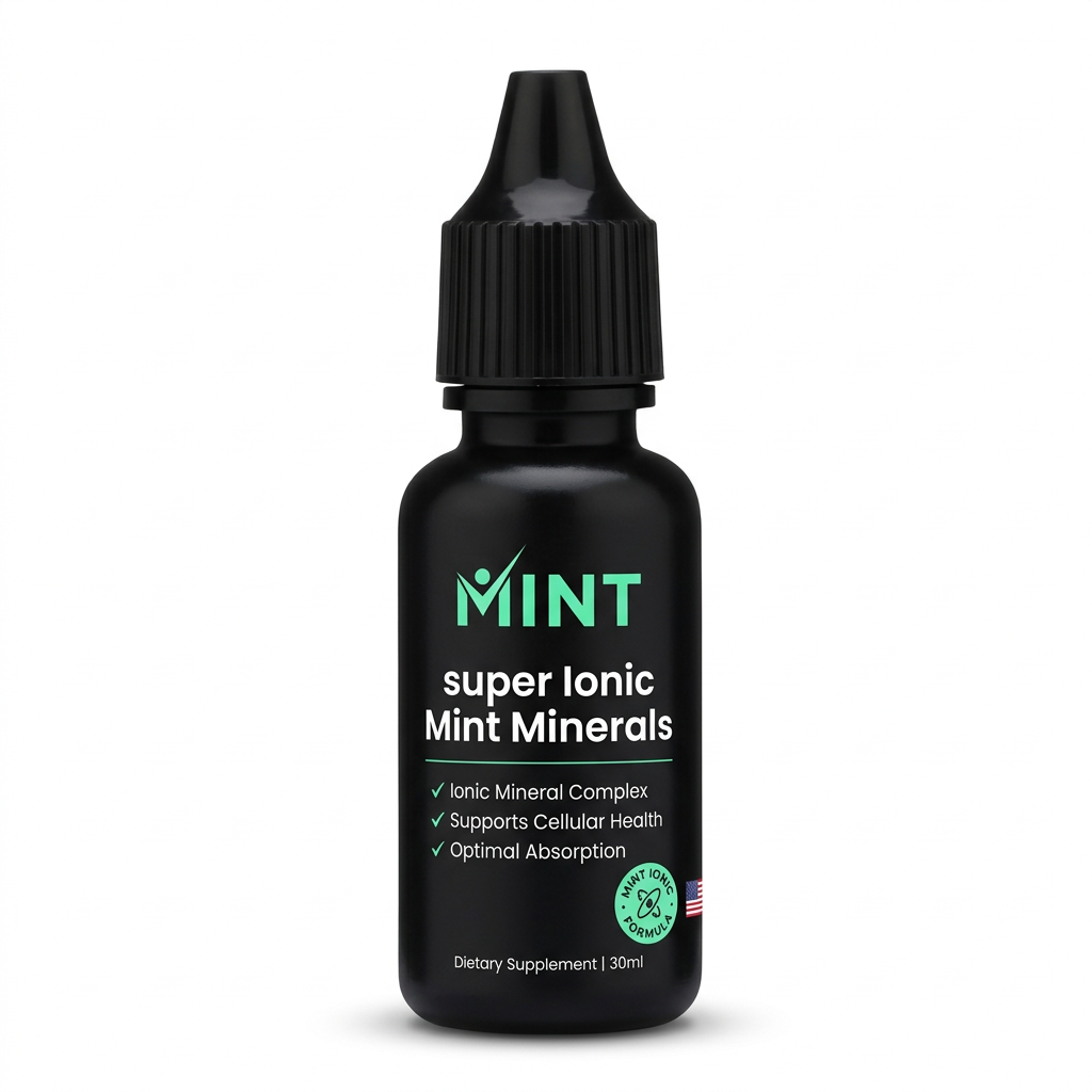 Super Ionic Mint Minerals - Electrolyte & Mineral Complex